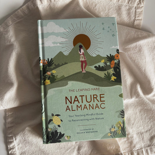 Nature Almanac: Your Yearlong Mindful Guide to Reconnecting With Nature book by Leaping Hare Press and Illustrated by Raluca Spatacean