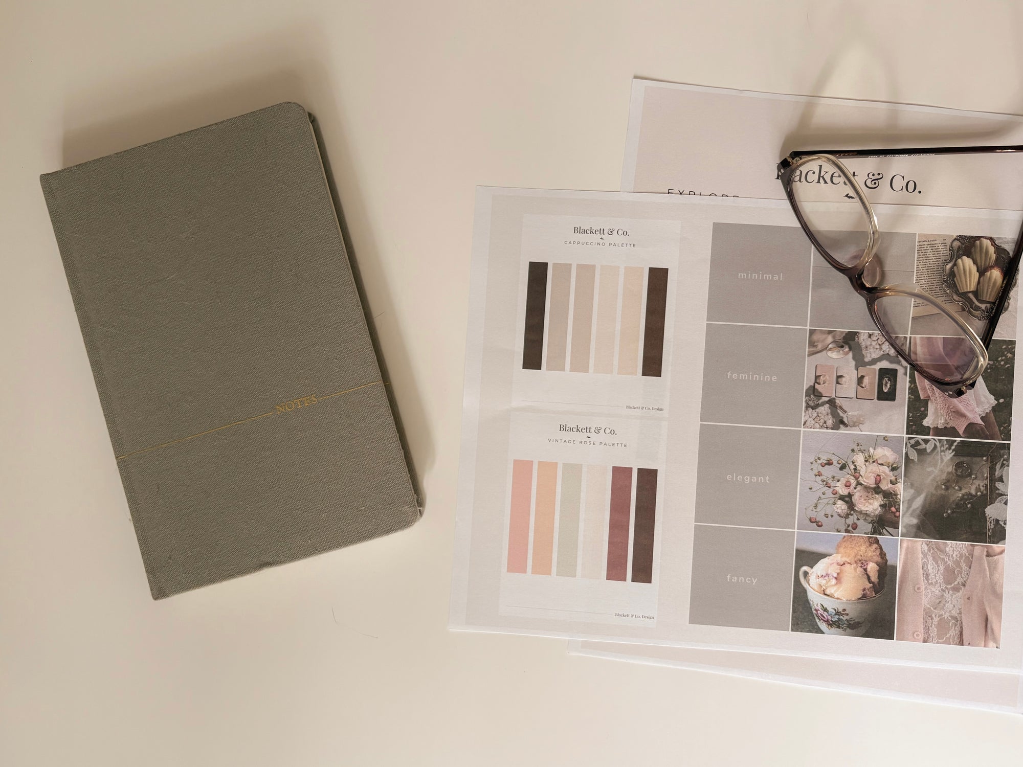 Build a cohesive brand with Blackett & Co.'s logo design, brand identity, website concepts, product labels, and strategic branding services.