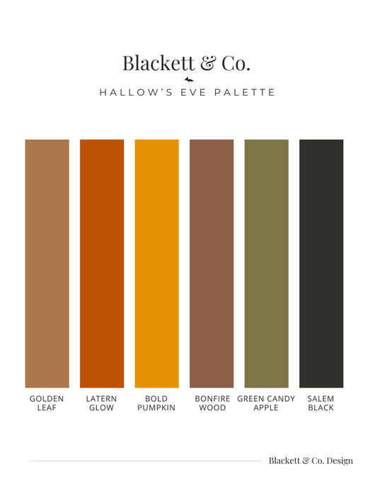 Hallow's Eve Colour Palette