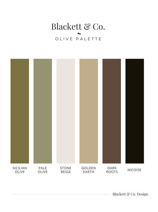 Olive Colour Palette