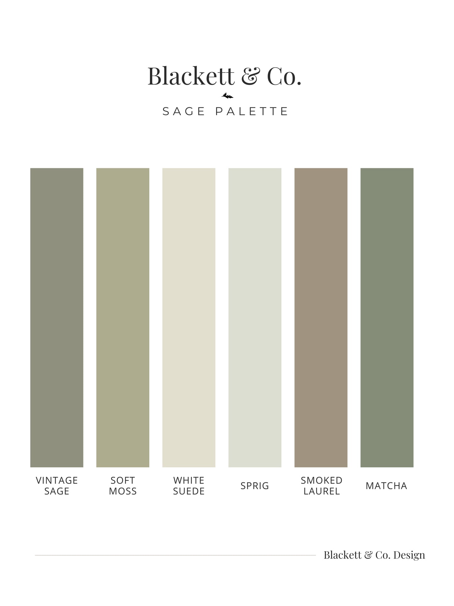 Sage Colour Palette