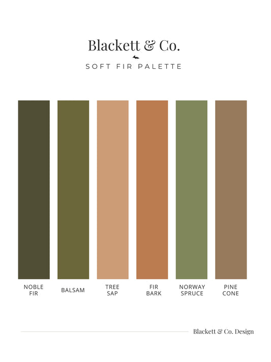 Soft Fir Colour Palette