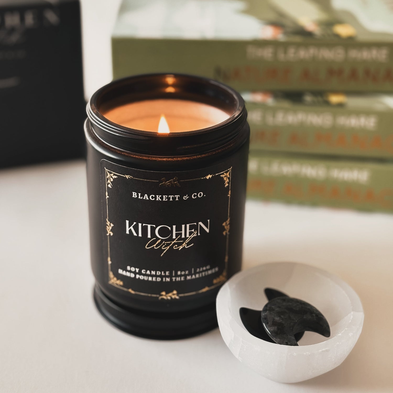 Kitchen Witch soy candle set by Blackett & Co.