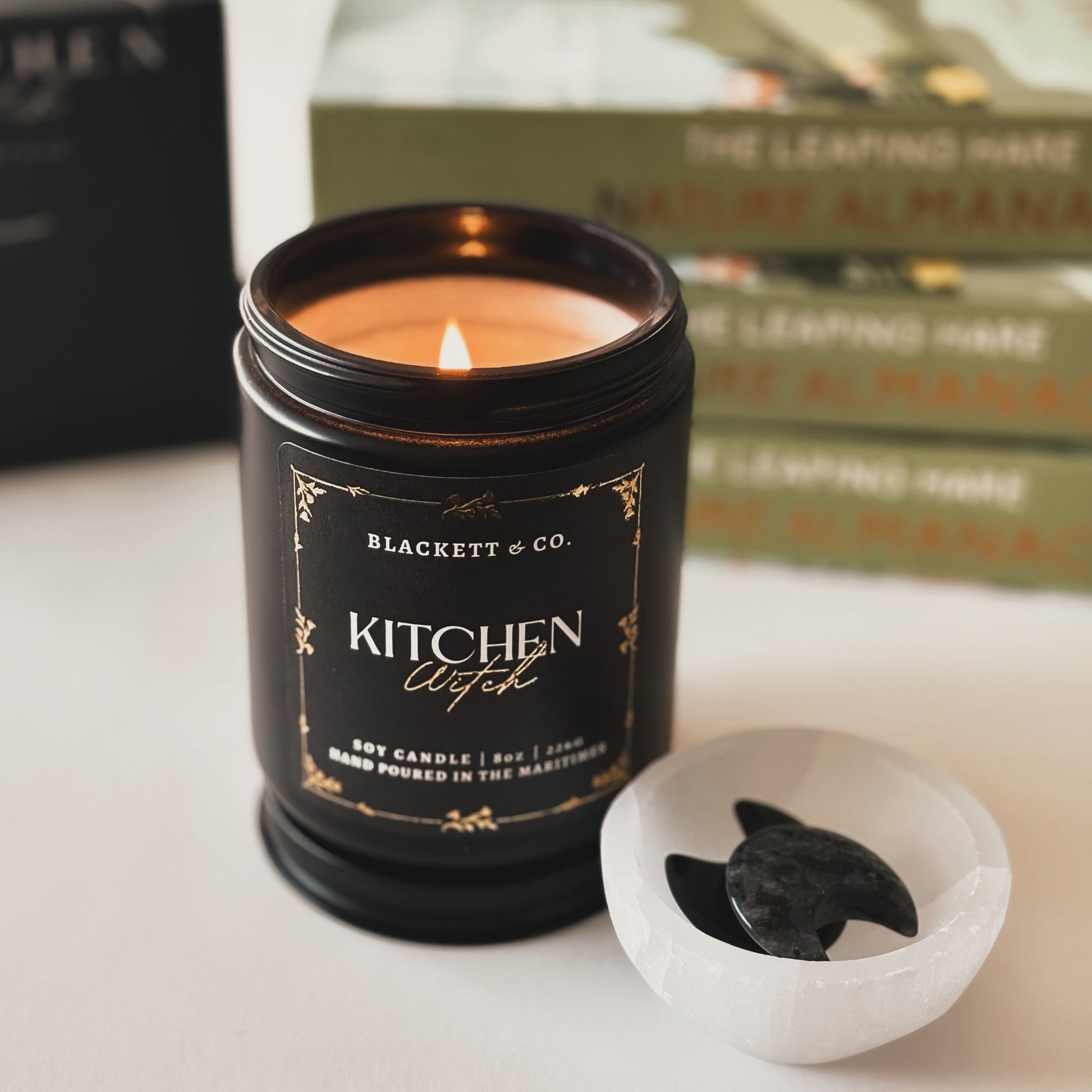 Kitchen Witch soy candle set by Blackett & Co.