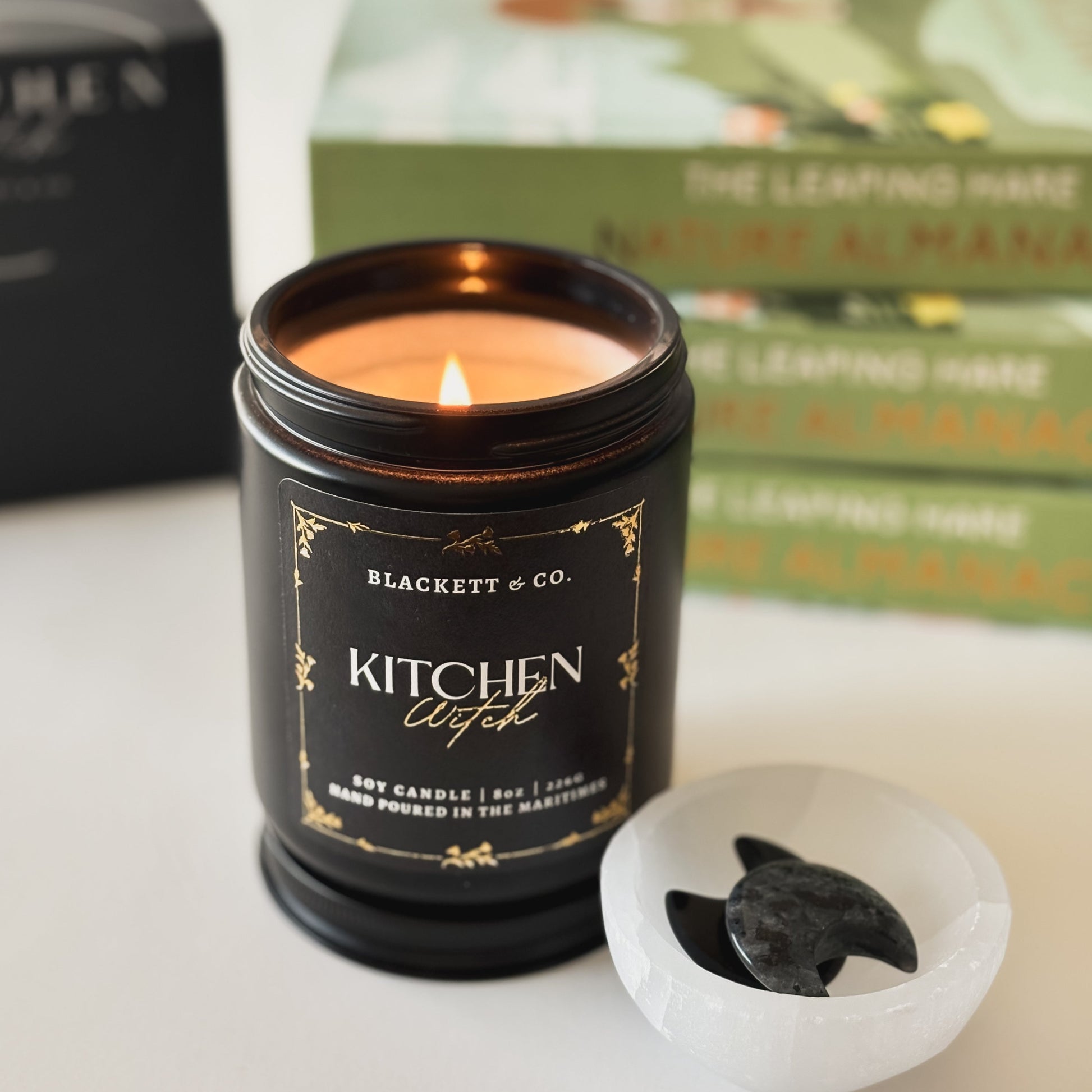 Kitchen Witch soy candle set by Blackett & Co.