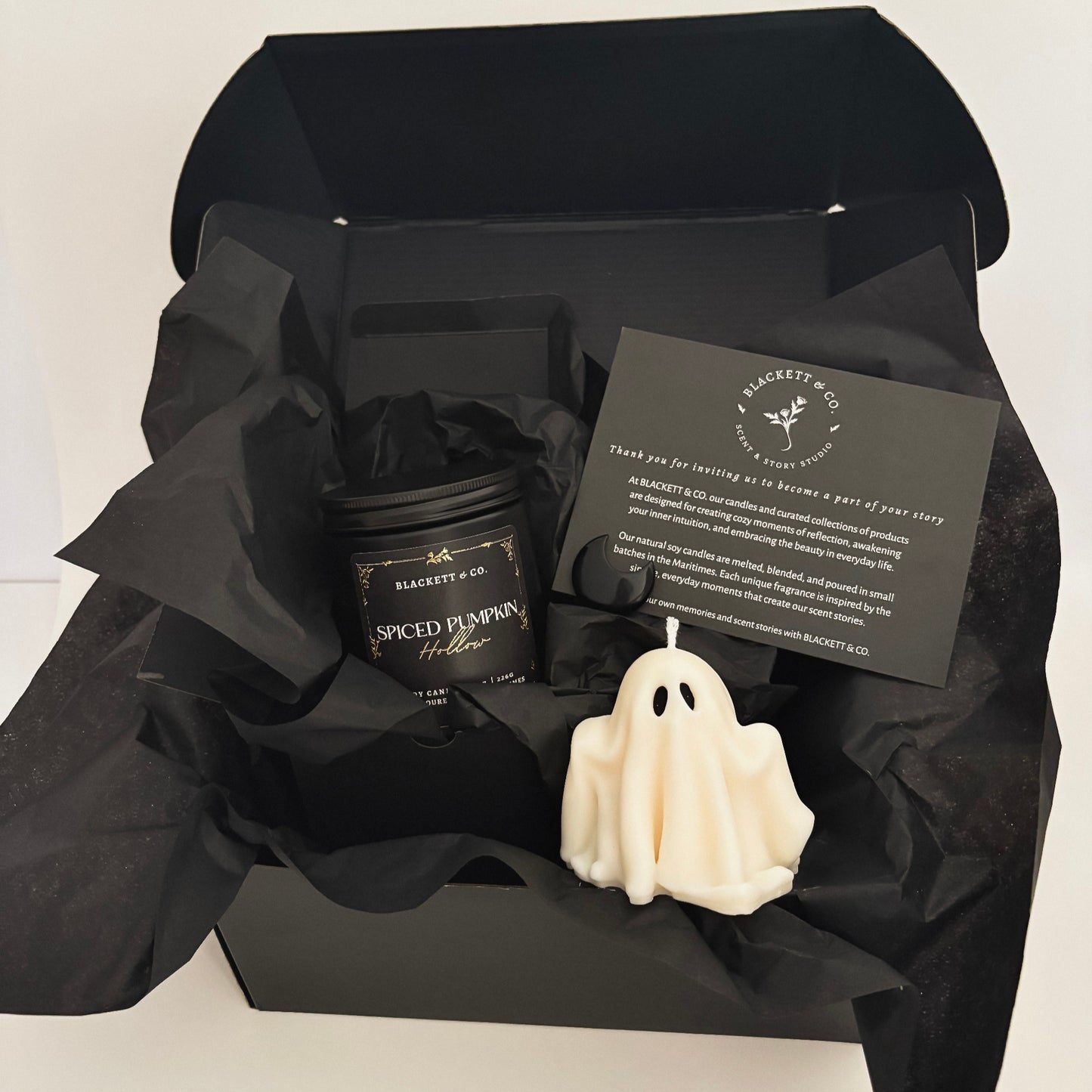 SPICED PUMPKIN HOLLOW & BLACK OBSIDIAN SET