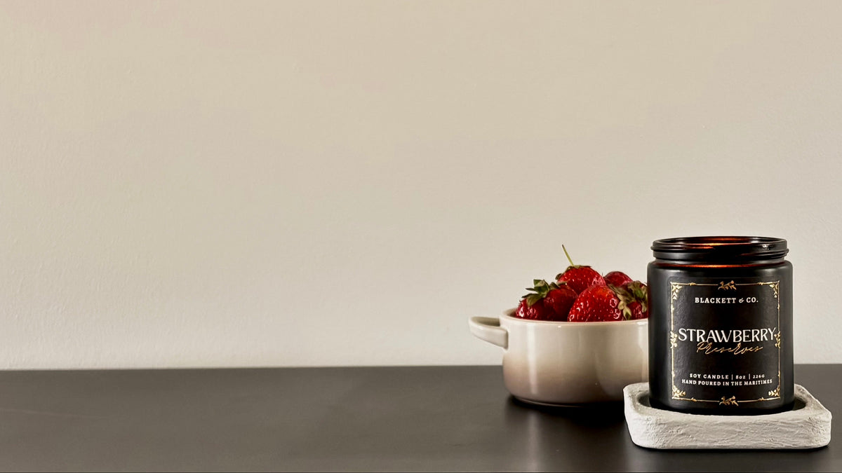 Strawberry Preserves Soy Candle