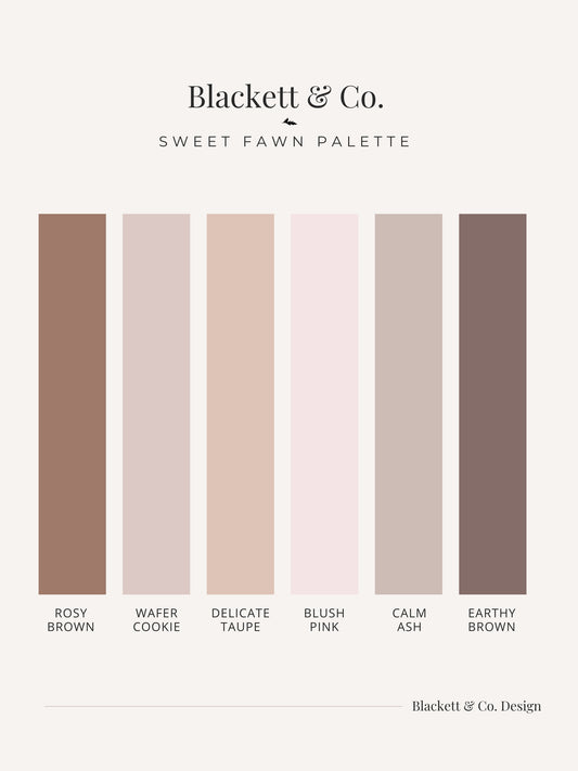 Sweet Fawn Brand Colour Palette